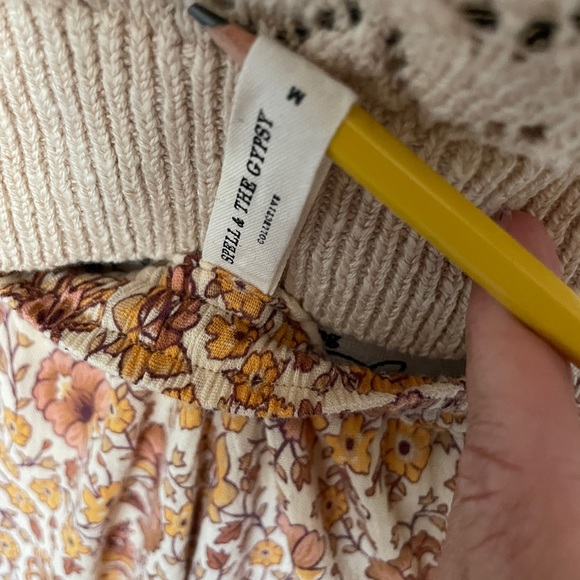 Spell Sundown Kerchief skirt M EUC - Picture 7 of 8